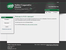 Tablet Screenshot of internal.noblesce.coop